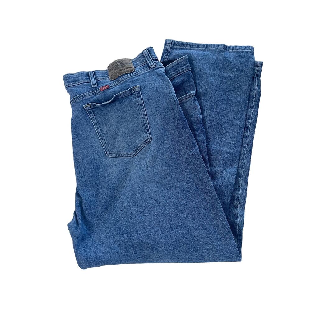 Wrangler ‎ Denim Blue Jeans Men’s 48x30